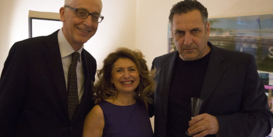 Stefano e Daniela Campogrande con Maurizio Galimberti